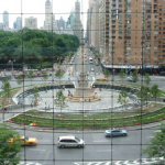 Columbus Circle in New York City.