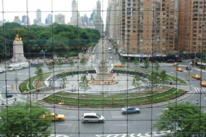 Columbus Circle in New York City.