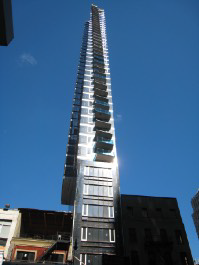 Sliver Building in New York City.