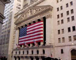 New York Stock Exchange building.